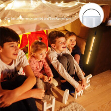 Magnetische Lampe Touch Control Einstellbare Farbe Helligkeit und Winkel Make- Licht Rgb Atmosphäre Lampe Schwarz