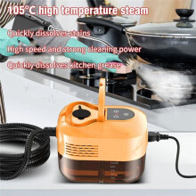 High-Efficiency Handheld Steam Cleaner with Advanced Sterilizations for Home Car Kitchen Air Conditioner EU Plug White