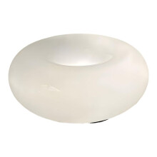 LED Donut Tischlampe USB Aufladen Schlafzimmer Tischlampe Atmosphäre Dekorative Tischlampe Cremeweiß