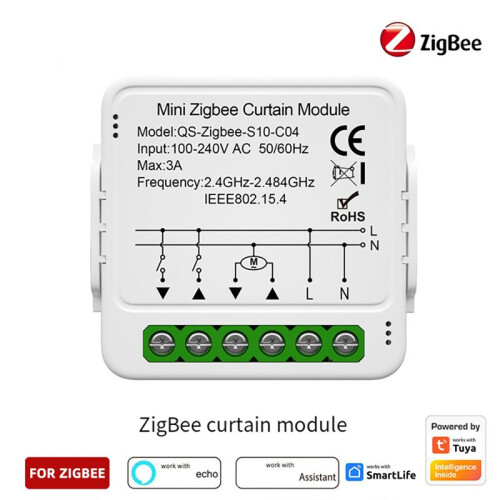 Tuya Zigbee Curtain Module   Curtain  Module  Home Support Voice Control 1