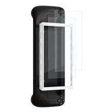 2PCS Screen Protector Tempered Glass Film with Positioner for LCD/OLED Easy Install Matte Finish