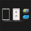 2PCS Screen Protector Tempered Glass Film with Positioner for  LCD/OLED Easy Install Matte Finish 2