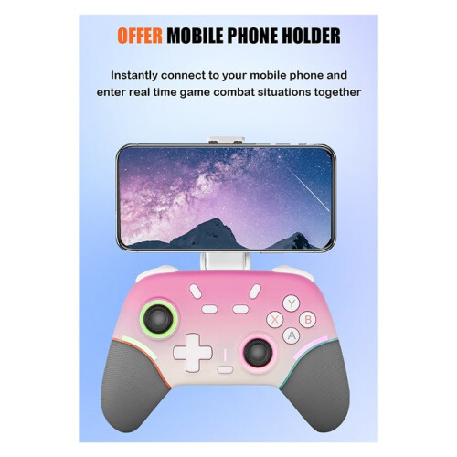 Multi-Platform Wireless  Game Controller for  PS Android IOS PC Ergonomic Joystick with Dual Vibration B 1