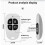 433MHz Universal Garage Door Opener Remote Control Wireless 4-Button Key Duplicator Clone Electric Gate Transmitter B 10