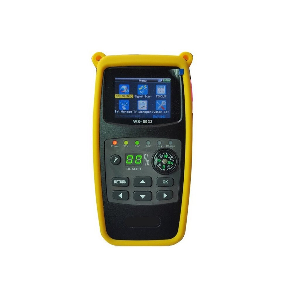 Ws-6933 Dvb-S2 Fta Digital Satellite Finder Meter 2.1 Inch Lcd C&Ku Band Au Plug 4713191166832