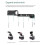 XLR Handle Unit Handle Extension Rig for  FX3 FX30 Extension Bracket Grip with Cold Shoe A 4