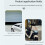 315MHz Universal Garage Door Opener Remote Control Wireless 4-Button Key Duplicator Clone Electric Gate Transmitter B 7