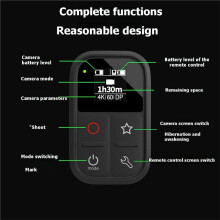 Wireless Remote Control for X5/X4/X3/GO3S/AcePro2, Waterproof Wrist Strap Remote Colorful LED Screen Display