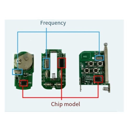 315MHz Garage Door Opener Remote Control Wireless 4-Button Key Duplicator Clone Electric Gate Transmitter A 1