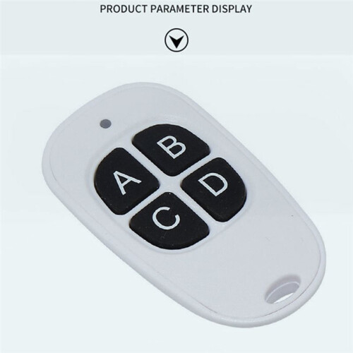 315MHz Universal Garage Door Opener Remote Control Wireless 4-Button Key Duplicator Clone Electric Gate Transmitter B 2