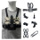 7 in 1 Action Camera Kit Chest Strap Mount Phone Holder Adjustable Live Phone Strap Mount for Cycling Skiing 2