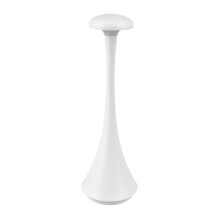 Lampe de Table LED à Intensité Variable, Lampe de Chargement Sans Fil, Blanc Chaud, Étanche IP54, Extérieur, Chambre, Bar