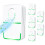 6Pack Air Purifier Plug In,Negative Air Ionizer for Home Use, Filterless Mobile Air Cleaner with Green Light US Plug 1