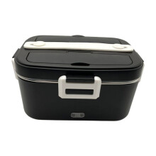Electric Heated Lunch Box for Adults 1.8L 75W Fast Heating Portable Food Heater for Car Office 12V/24V/110V US Plug