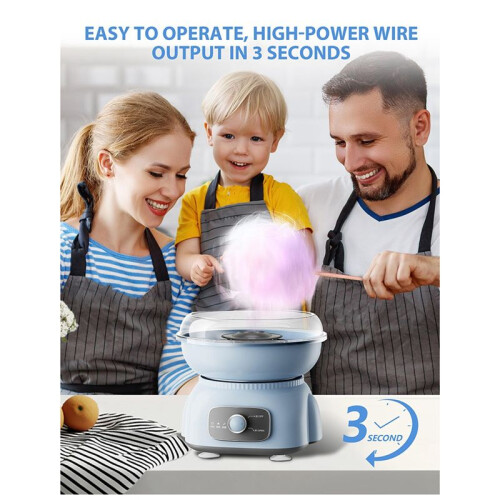 Cotton Candy Making Machine Cotton Candy Machine Small Children Home Kitchen Tools US Plug 2