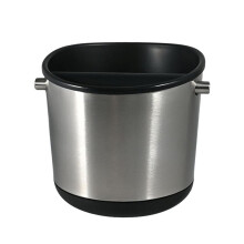 For Espresso Knock Box Detachable Knock Bar Espresso Dump Bin Coffee Ground Bin for Cafe Home Bars Office