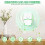 6Pack Air Purifier Plug In,Negative Air Ionizer for Home Use, Filterless Mobile Air Cleaner with Green Light US Plug 3