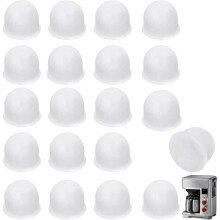 20 Cápsulas de Filtro de Agua para Cafetera Wolf Gourmet, Repuesto de Filtro de Carbón Activado para WGCM100S, WGCM110S y WGCM120S.
