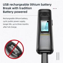 Portable Alcohol Tester with LCD Digital Display Breath-Type Alcohol Tester Car Use Alcohol Tester