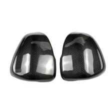Car Side Wing Mirror Cover Rearview Mirror Shell Carbon Fiber Trim for XC90 2016-2025
