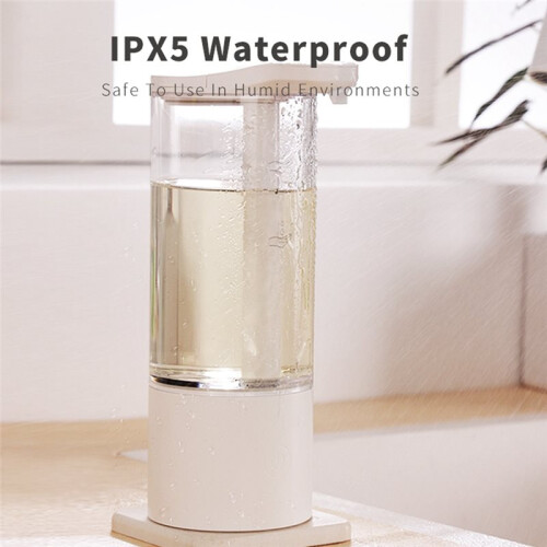 Automatic Detergent Dispenser Wall-Mounted Automatic Soap Dispenser 500ml IPX5 Waterproof Sensor Hand Washing 1