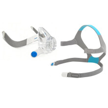 Conjunto de Armação para Máscara CPAP Facial Completa para para AirFit F20 com Acessórios de Reposição para Faixa de Cabeça