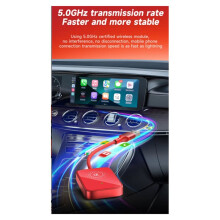 Car Wireless Android Auto Carplay 2in1 Box Wired to Wireless Dongle Plug& CarPlay Android Auto Adapter