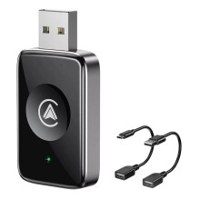 Kabellose 2-in-1-Box für Android Auto und CarPlay: Kabelgebundener und Kabelloser Dongle, Plug & , für Box