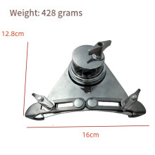 Drum Hoop Mount Cymbal Holder Clamp Z-Rod for Drum Set Extension Accessories Percussion Mounting Bracket A