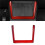 Car Center Console Wireless Charging Panel Outer Frame Carbon Fiber Trim Sticker for  Model 3 2024 2