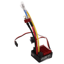 Contrôleur de Vitesse Électronique (ESC) à Balais 3 Modes 60A 6860 RTR pour Voitures, Camions et Bateaux RC à L'Échelle 1/10