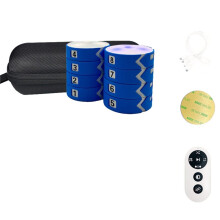 8Pcs Reaction Training Lights Test Response Equipment Portable Agility Training Supplies for Basketball Soccer