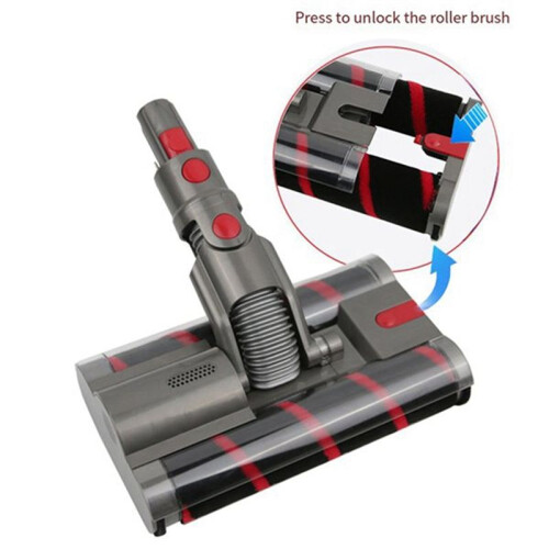 For  SV19 Omni-glide/SV21-MICRO Vacuum Attachment Replacement Parts Soft Roller Cleaner  Double Roller Brush 2