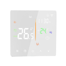 Wbudowany Termostat Bez WIFI Elektryczny Grzejnik Inteligentny Czasowy Ekran Dotykowy Sterowanie Programowalny Termostat do Domu B