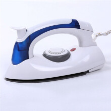 Fer à Vapeur Portable Fer à Repasser à Main Semelle Antiadhésive Petit Appareil pour les Voyages à Domicile et les Voyages D'Affaires Prise UE