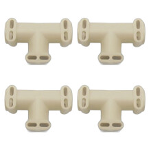 Snap- Three-Way T-Shaped Food-Grade Coffee Machine Water Pipe Connector Plug Pressure-Resistant