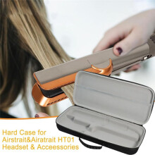Travel Carrying Case for Airstrait HT01 Hair Straightener Accessories Tools Hard Case Waterproof Storage Bag