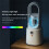 Leafless Atomizing Fan Humidifier Water Replenishment Cooling Desktop Office Home Dormitory Charging Fan 4