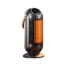 1500W Slimme Ruimteverwarmer, Krachtige PTC-Keramiek, Snelle Verwarming, 4 Instellingen, voor Thuis, Kantoor, Slaapkamer, Stekker (VS)