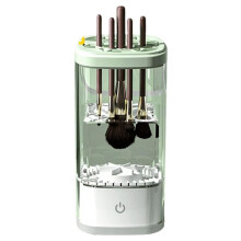 Electric Makeup Brush Cleaner Fast and Efficient Machine Compact and Portable for Travel and Home Ideal