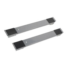 Adjustable Stainless Steel Refrigerator Rack for Washing Machines 45-70 cm Rust-Proof Shock-Proof Supports to 200kg A