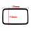Motorcycle Instrument Meter Frame Dashboard Screen Protection Frame for  ADV350 XADV750 2025 6