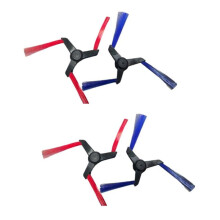 Side Brush Replacement Parts for Spot+Scrub AI Robot Vacuum Cleaner Accessories Washable Side Brush 4PCS