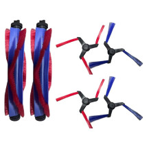 6PCS Main Side Brush Replacement for Spot+Scrub AI Robot Vacuum Cleaner Parts Roller Brush and Side Brush
