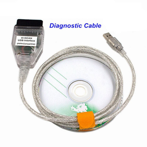 Car Diagnostic Tool Cable Inpa K+DCAN Interface FT232RL Chip OBD2 Diagnostic Scanner Cable for  Car Accessories 2