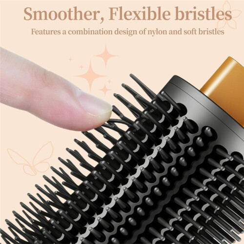 Round Volumizing Brush Diffuser Nozzle Attachment for  AirWrap HS01 HS05 HS08 for Straight Wavy Curly B 2