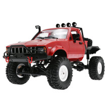 WPL C14 RC Car 1:16 2.4G 4WD Remote Control Pick- Truck Controllable LED Light Electric Toy Off-Road Vehicle Mode