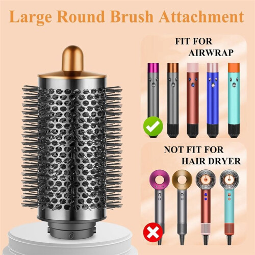 For  Airwrap HS01 HS05 Volumizing Brush and Outer Filter Cage Cover Replacement and Cleaning Brush 2