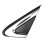 Panel de Embellecedor Triangular para Espejo Lateral de Coche, Placa Triangular para Ventana (86180C5000 y 86190C5000) para  Sorento 2016-2020 3