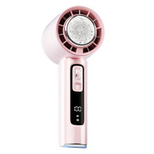 Semiconductor Refrigeration Elektrischer Handventilator mit Hoher Geschwindigkeit, 4000 MAh, Wiederaufladbar über USB, Kleiner Ventilator für Den